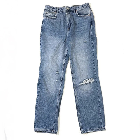 Free People We the Free Dakota Straight Leg Jean in Indigo
Blue Size 28 - Picture 4 of 14